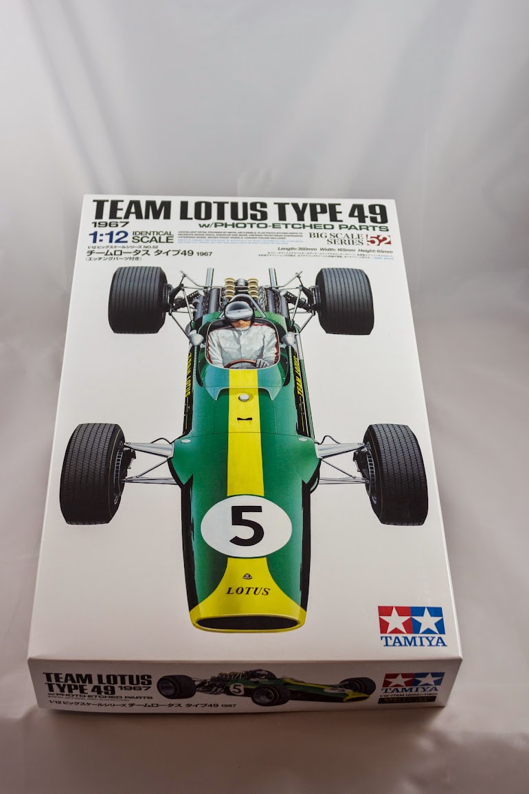 Tamiya 1/12 Lotus 49 Unboxing - Non-LSM Reviews - Large Scale Modeller