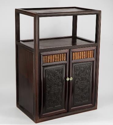 沈存周刻古錫茶托五客連藏六造錫製詩文茶罐仕宏拍賣