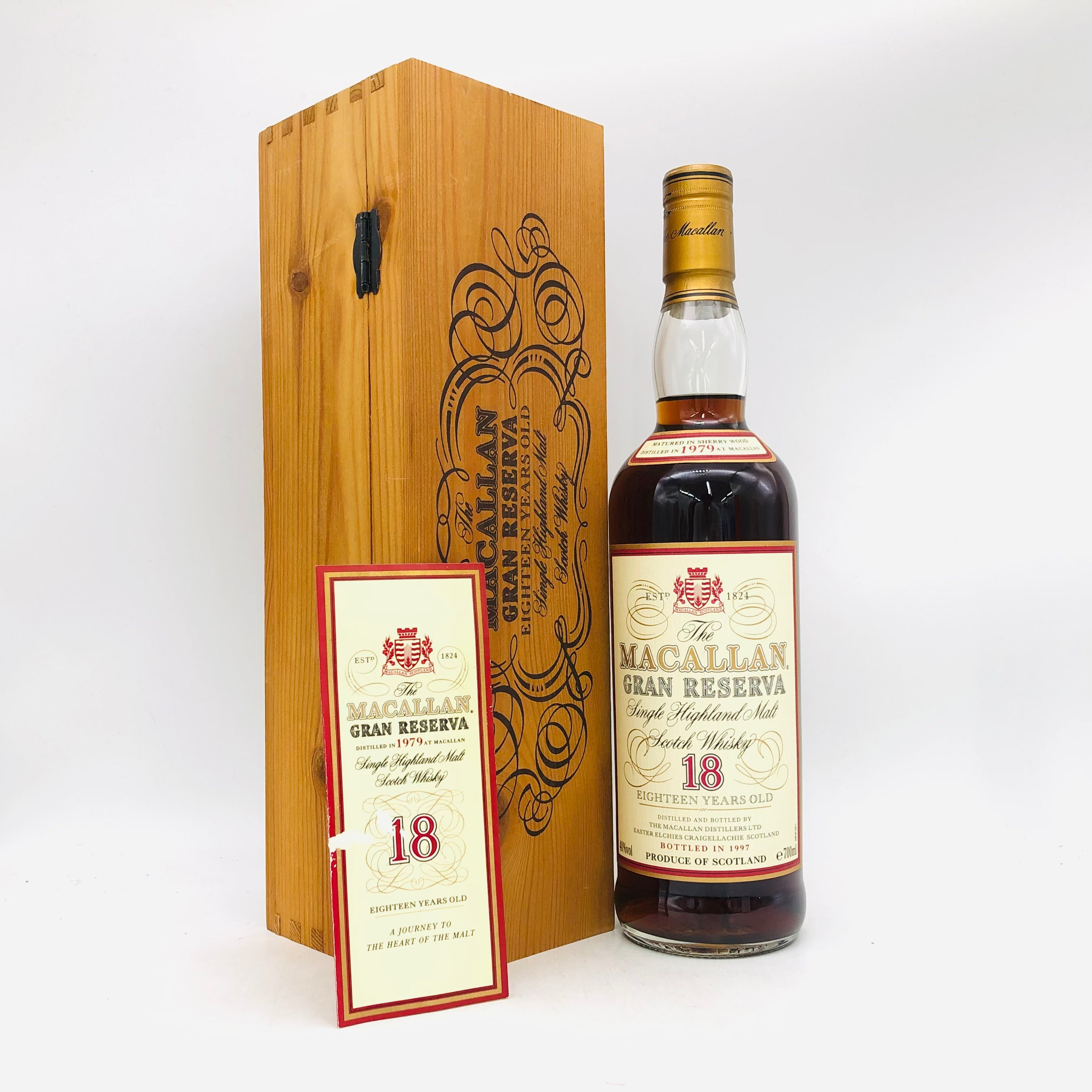 未開栓】The MACALLAN ザ・マッカラン 18年 シェリーウッド 1976-1995