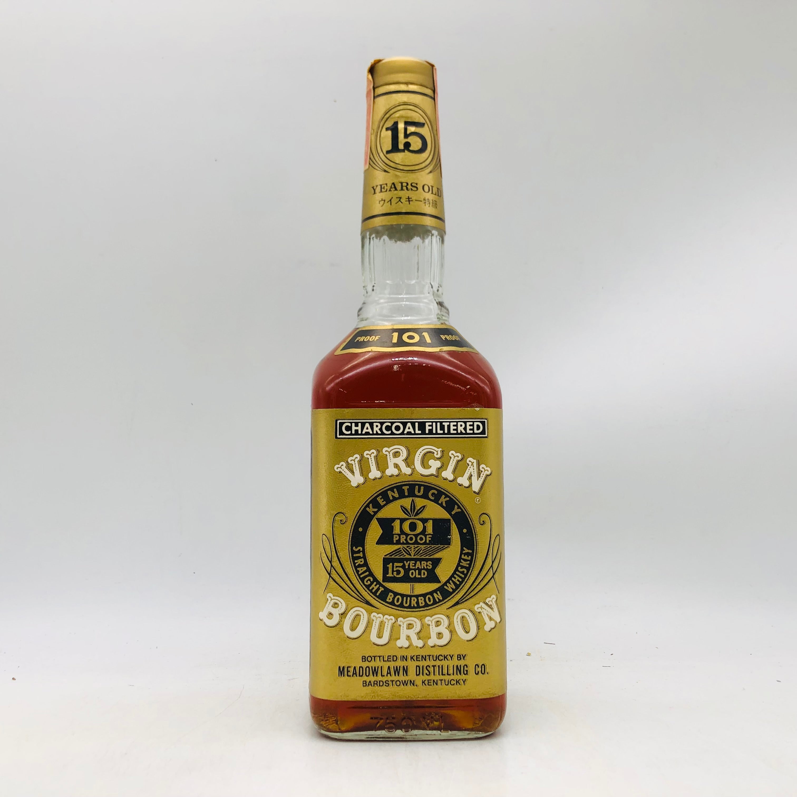 VIRGIN BOURBON ヴァージンバーボン 10年 ウイスキー古酒 未開封