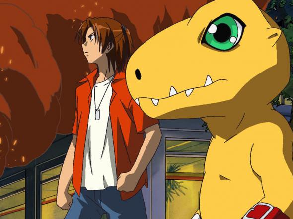 デジモンセイバーズ アグモン ジオグレイモン 俺が大だ!コカトリモン