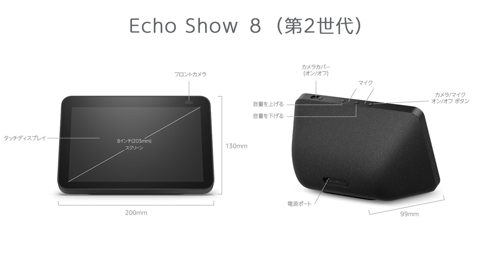 Amazonから新型Echo Show（第2世代）が発売！注目すべきポイントは