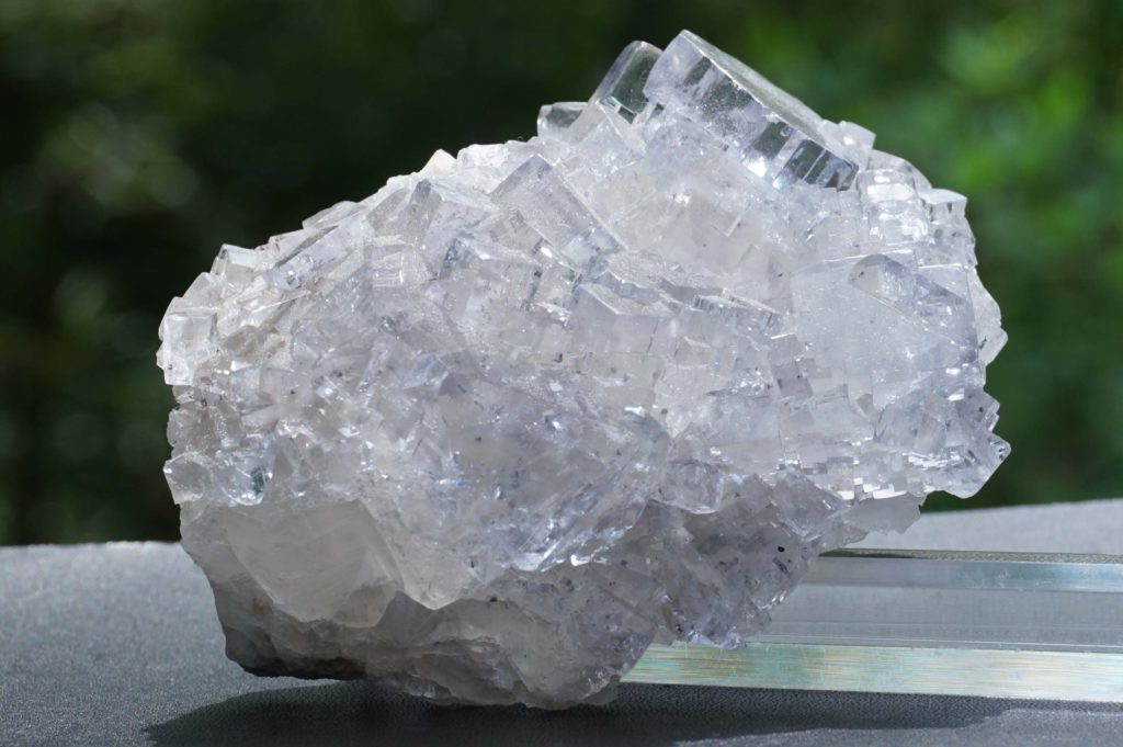 フローライト 辰砂入り エミリオ鉱山 スペイン 鉱物標本 原石 天然石