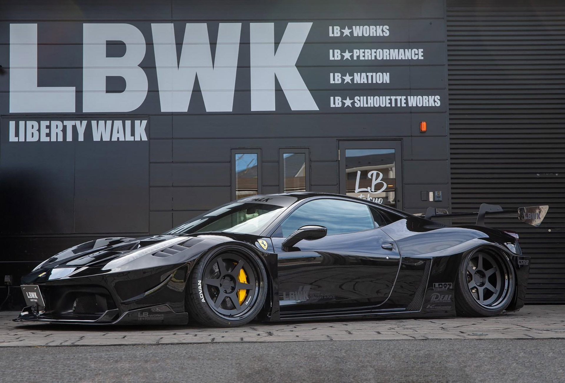 LB-Silhouette WORKS 458 GT full complete - LIBERTY WALK