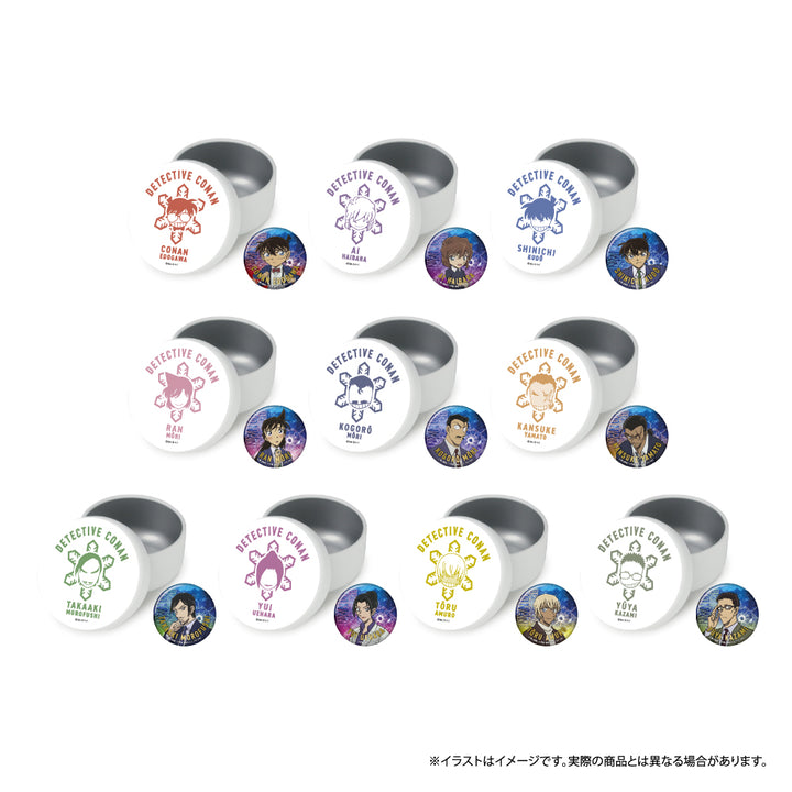 名探偵コナン 街歩き 缶バッジ グリッター コナンランド 諸伏高明