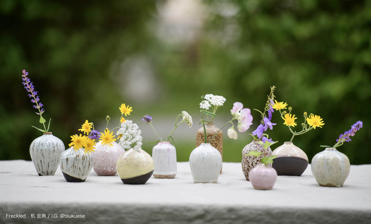 今注目のスウェーデン陶芸家イングリッド・ウンショールドの作品展が中