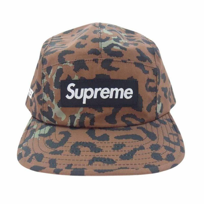 19AW Supreme GORE-TEX Camp Cap Leopard