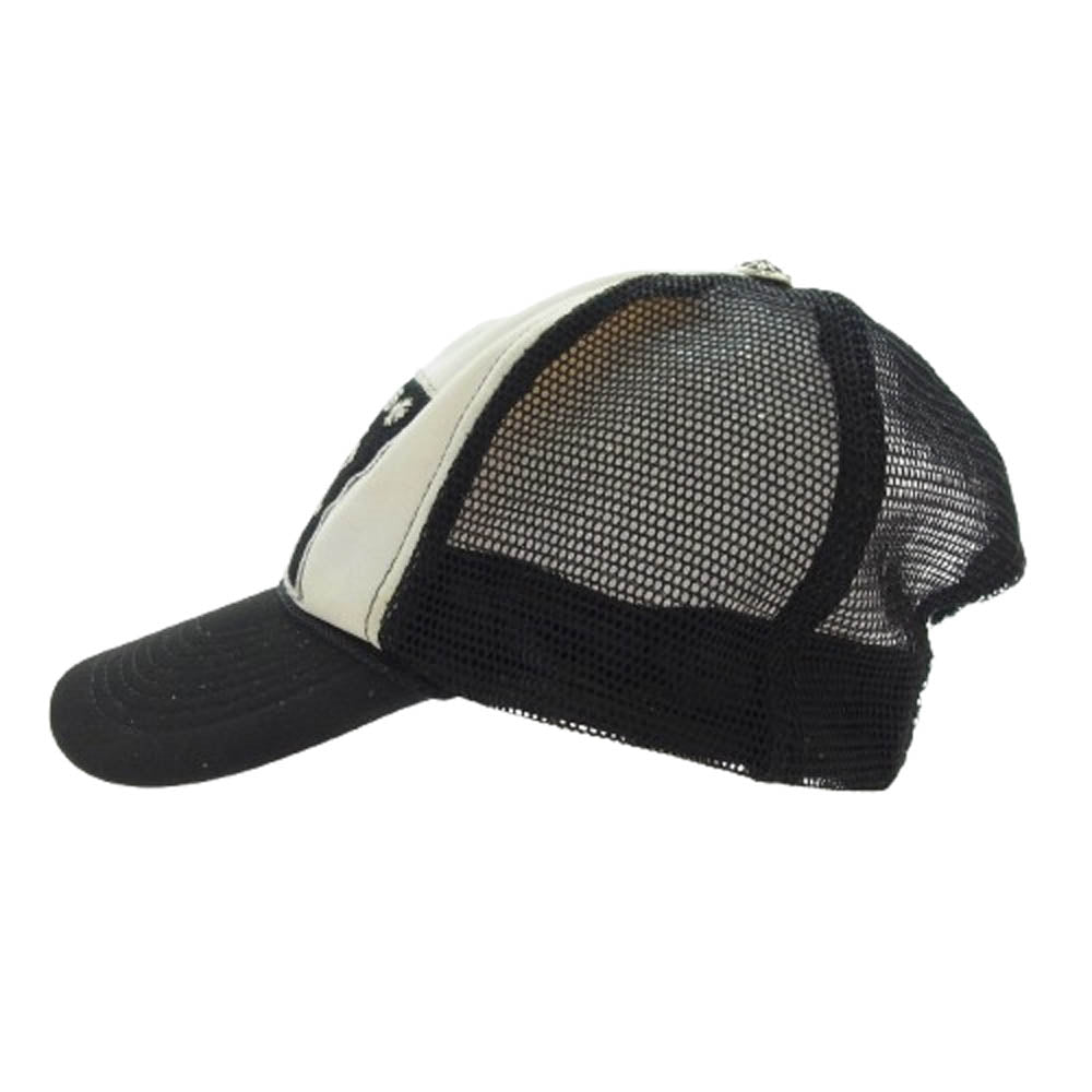 超希少 クロムハーツ FUCK レザーバッチ キャップ CHROME HEARTS