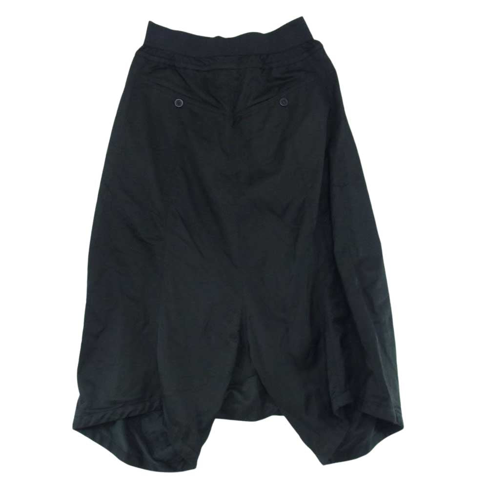 タグ有 JULIUS サルエルクロップドイージーパンツ サイズ2 BLACK タグ