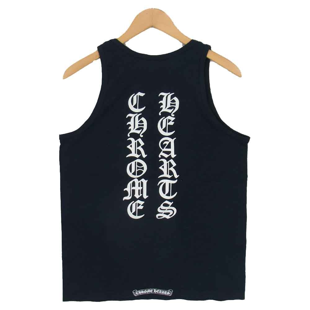 クロムハーツ オールドTバーロゴプリント ノースリーブ タンクトップ