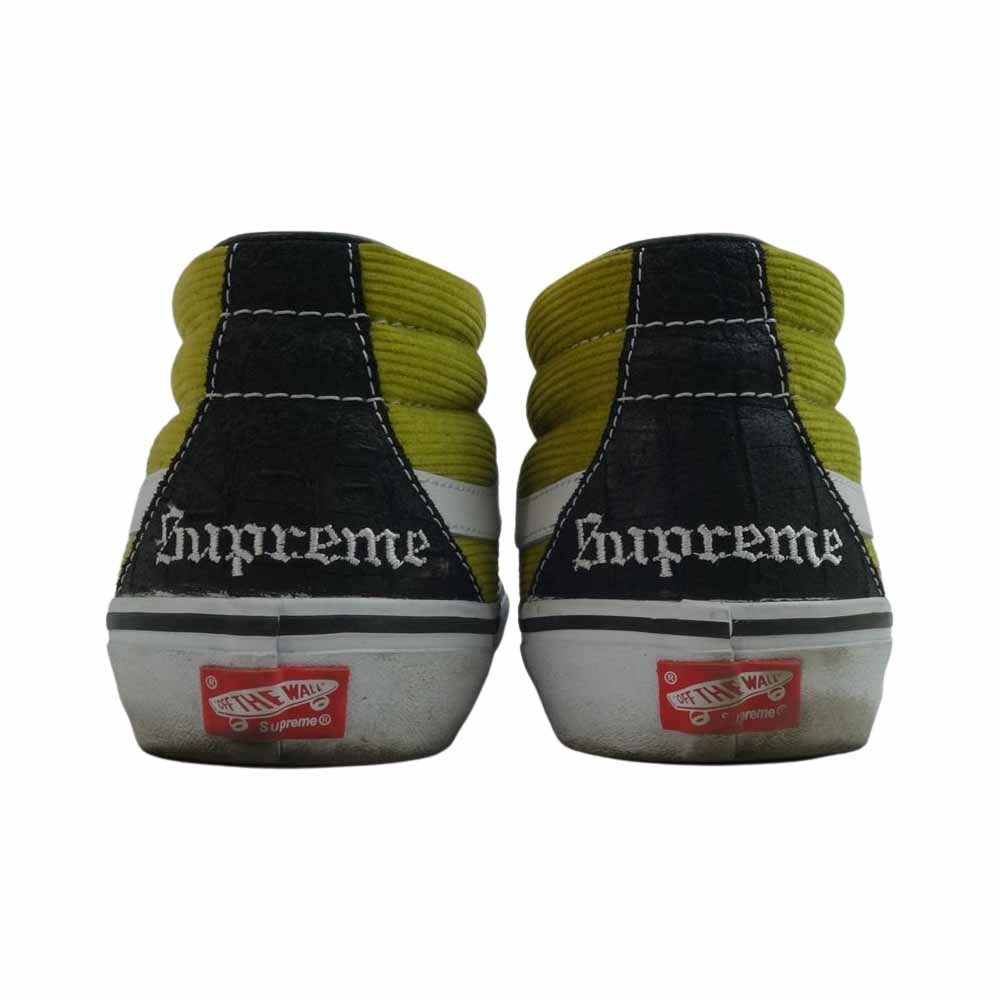 Supreme シュプリーム 721454 × VANS SK8-MID & LAMPIN CORDUROY