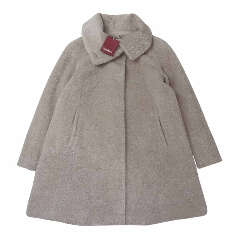 MaxMara マックスマーラ 白タグ アルパカロングコート XL 大きい 婦人