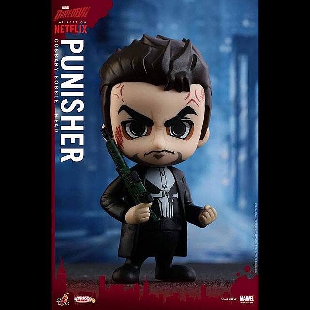 Hot Toys Marvel's Daredevil Cosbaby Bobble-Head Collectible Set
