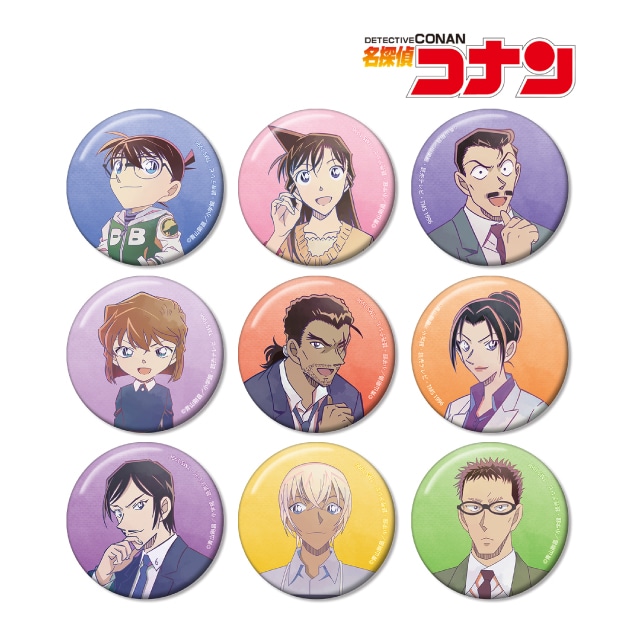 名探偵コナン 東急ハンズ 限定 描き下ろし ちょいデカ 缶バッジ 江戸川