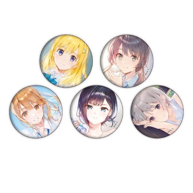 千歳くんはラムネ瓶のなか』缶バッジ01/ブラインド(全5種) : GAGAGA