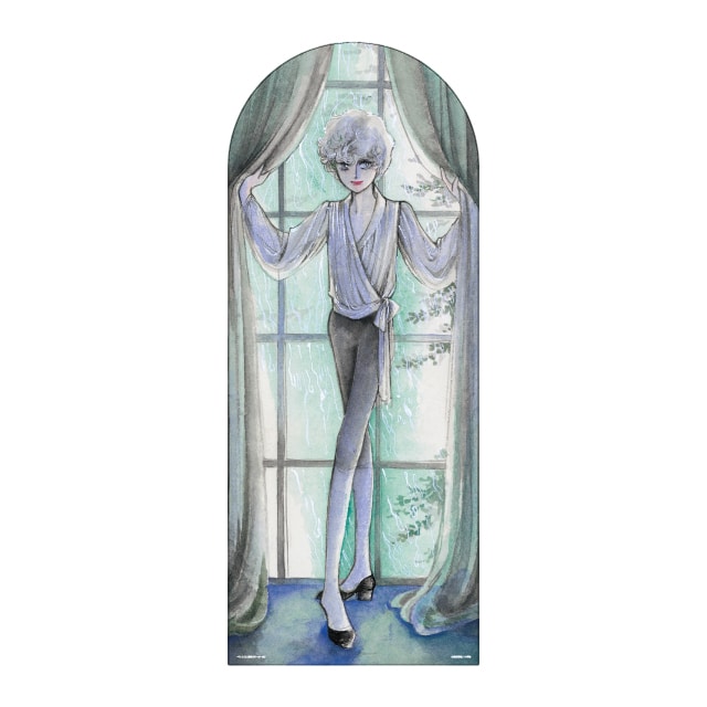 別冊少女コミック 1974年9月号 イラストポスター 「ポーの一族」 萩尾