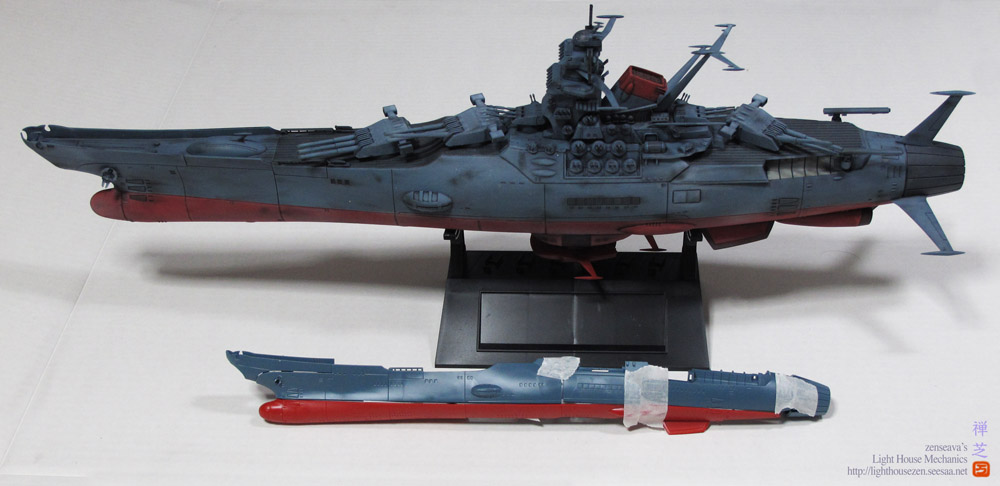 バンダイ1/1000スケール宇宙戦艦ヤマト2199版 Bandai 1/1000 scale