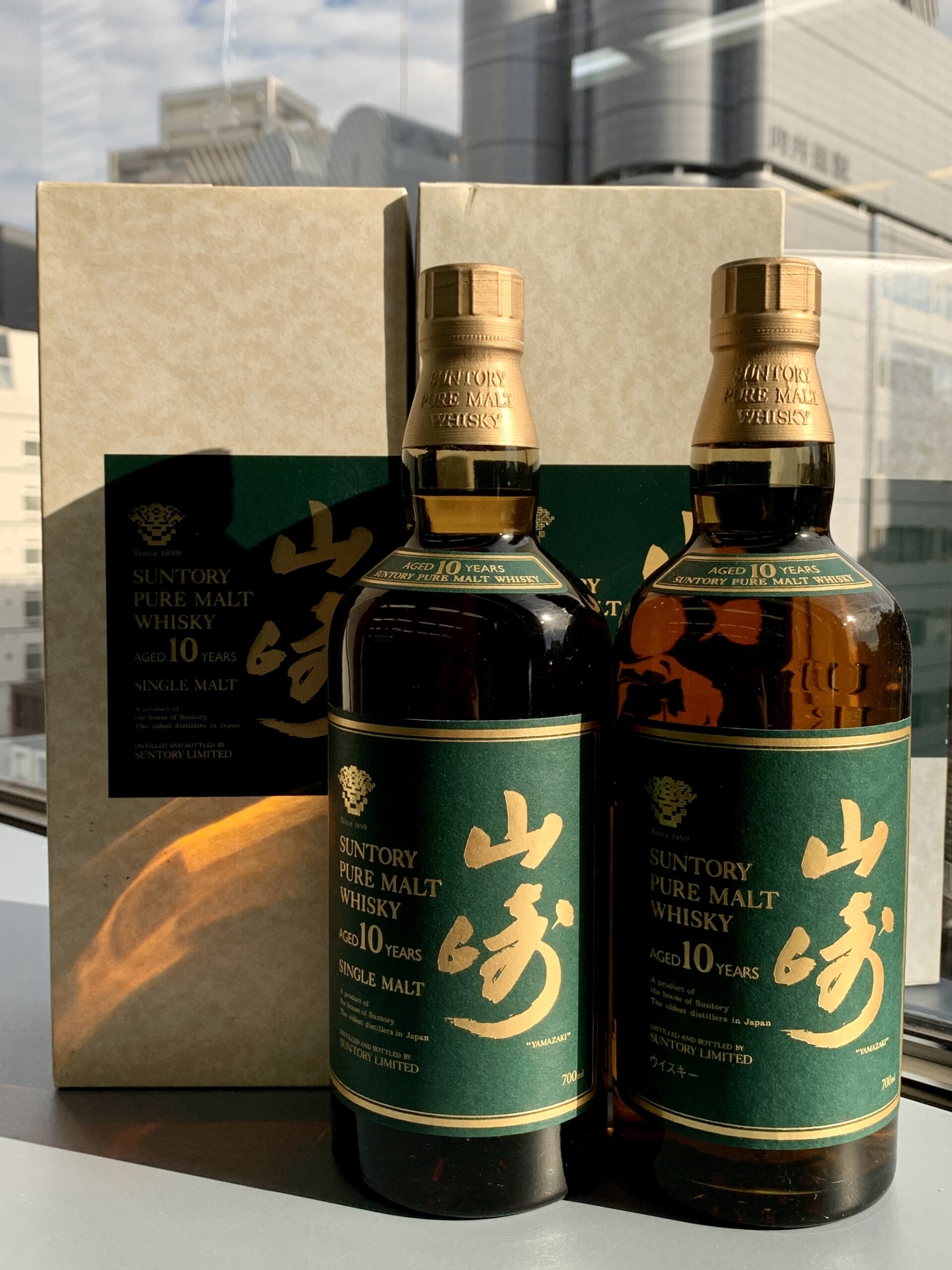 超美品！サントリー 山崎 10年 ピュアモルト グリーンラベル