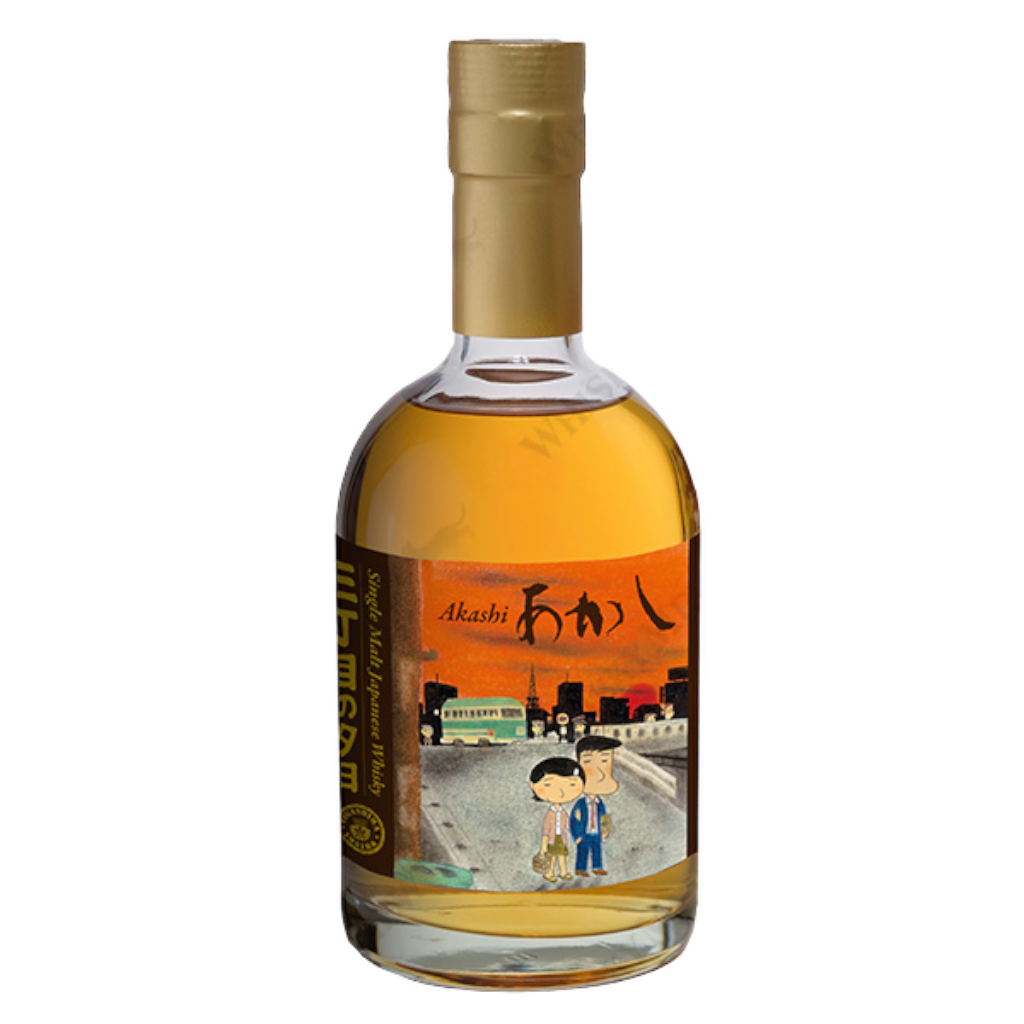 ウイスキーミュウ 『三丁目の夕日』ラベル あかし3年 トロンぜ樽 500ml
