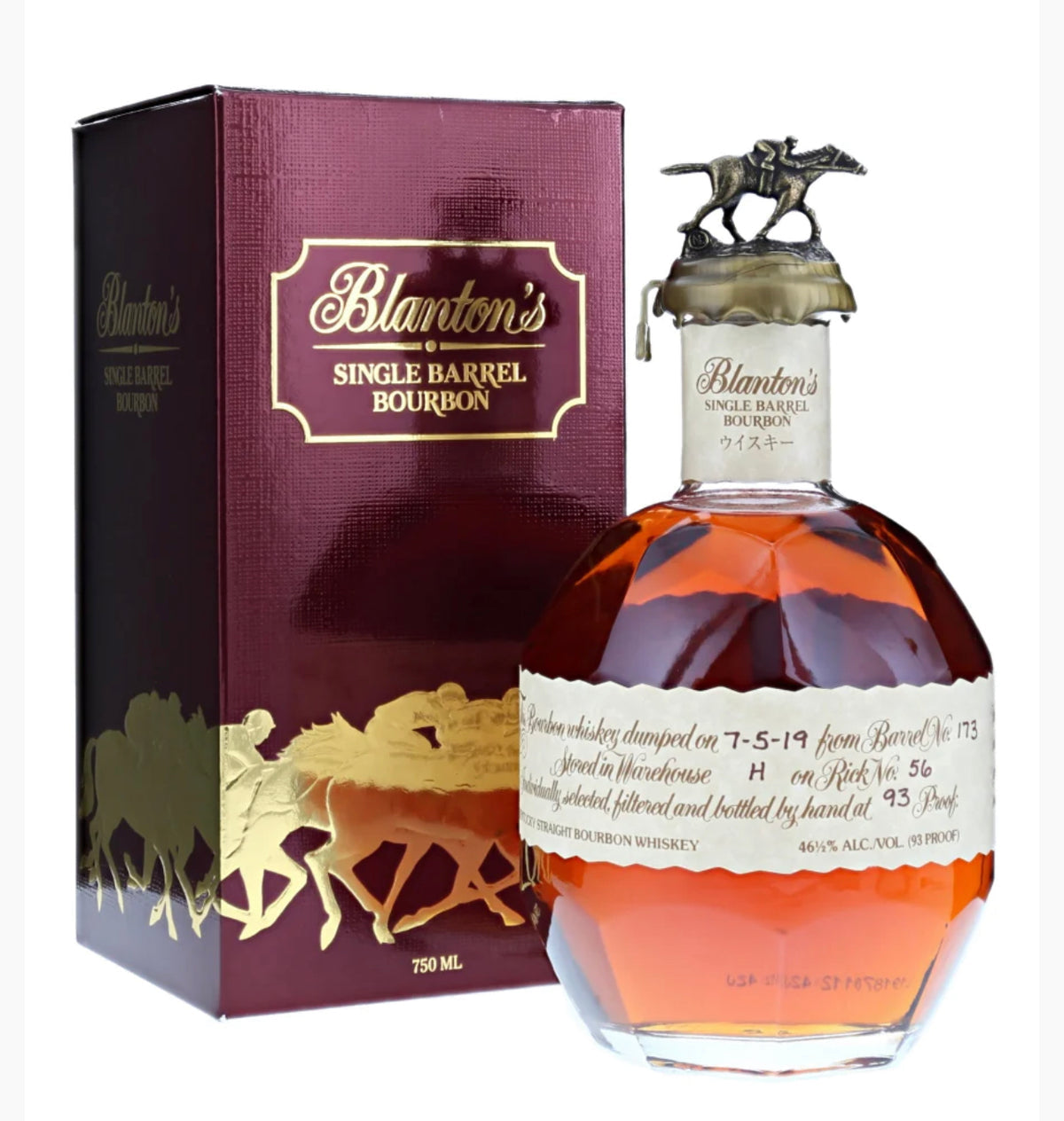 Buy Limited Blanton's Red Edition Bourbon | Liquor Bar Delivery