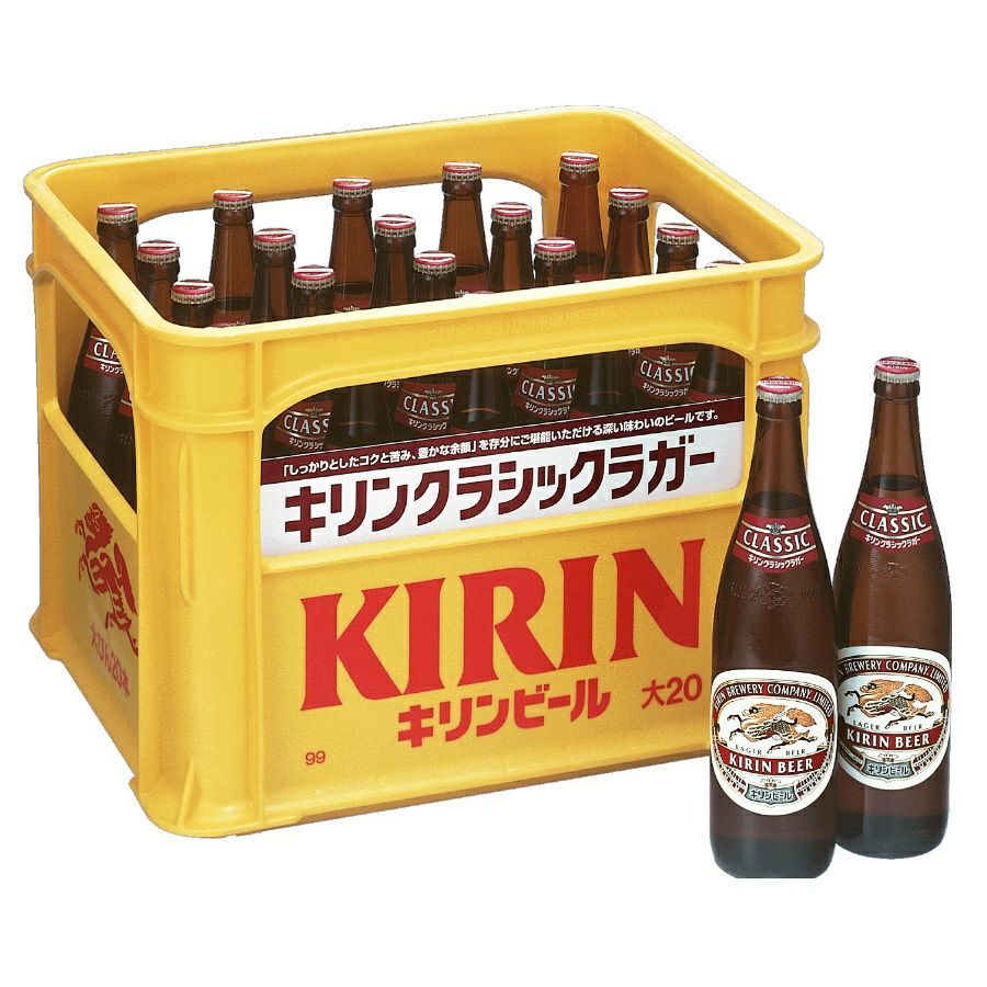 キリン クラシックラガー 633ml大瓶 20本入/ケース | お酒の総合専門店