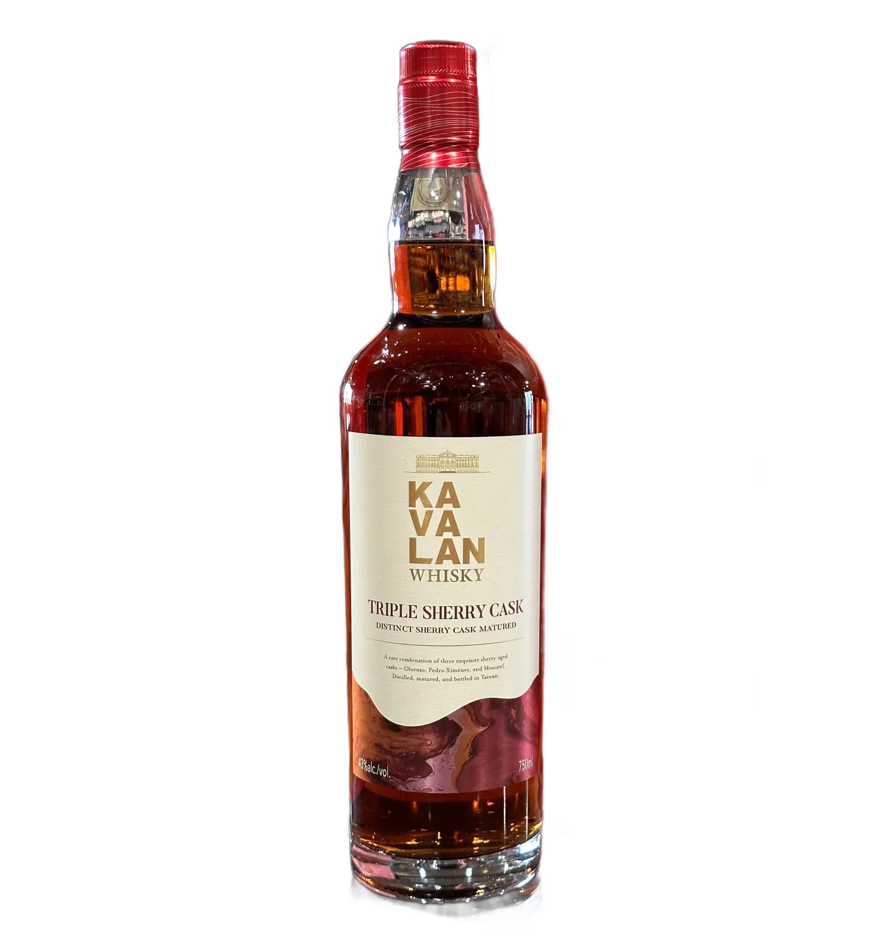 Kavalan Single Malt Whiskey Triple Sherry Cask