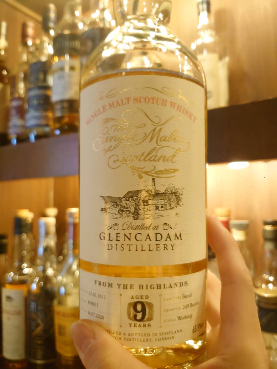 グレンカダム9年 2011 ザ・シングルモルツ・オブ・スコットランド 広島