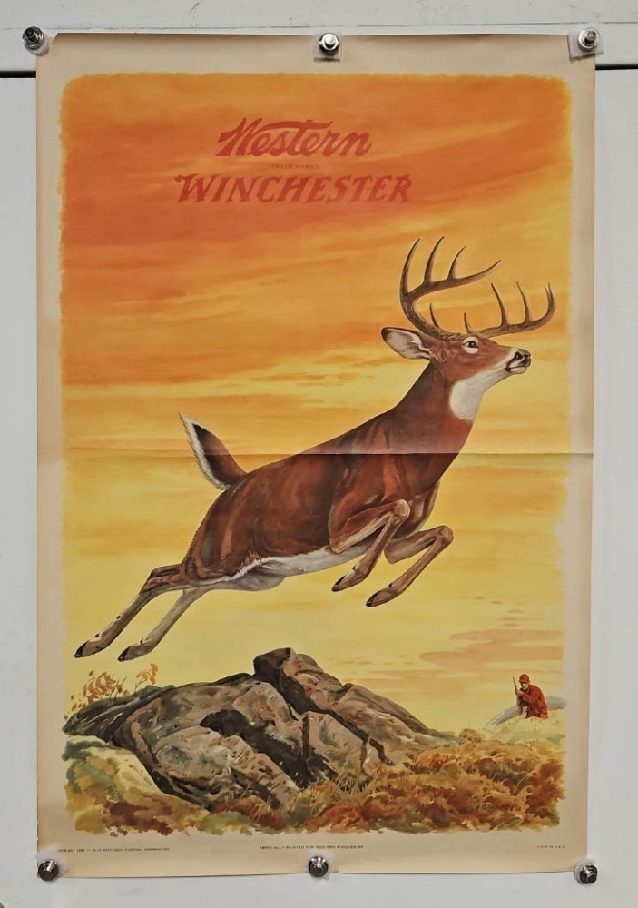 1950 Wood Frame Vintage Poster ポスター 1950~ Wood Frame Vintage