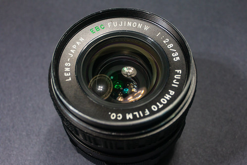 Fuji Photo Film Co. EBC Fujinon-W 35mm F2.8 lens. | Flickr