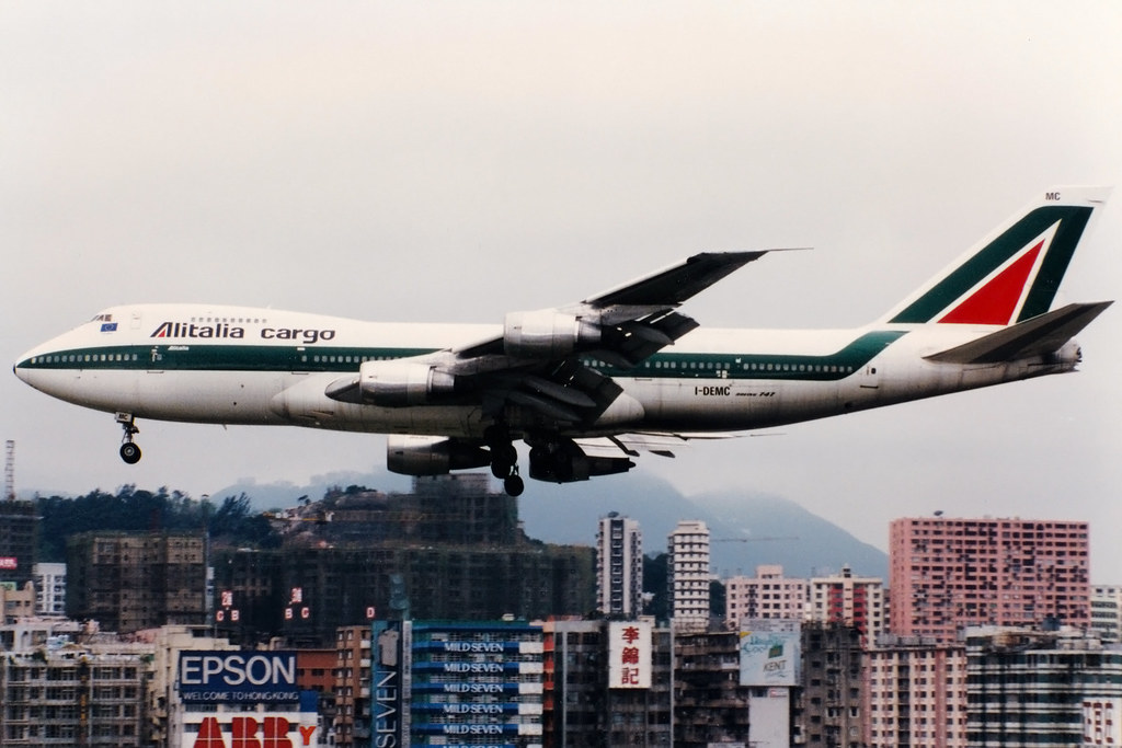 Alitalia Cargo | Boeing 747-200SF | I-DEMC | Hong Kong Kai… | Flickr