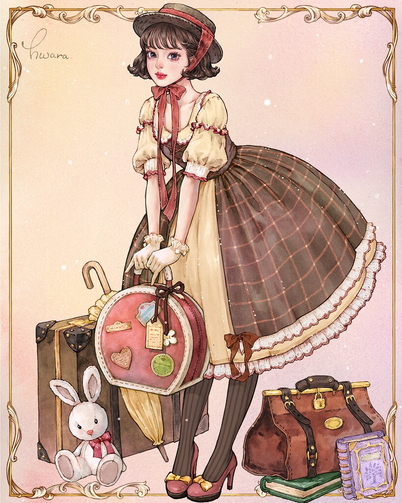 737.海外ステッカー HWARA Melody 8枚セット おすそ分け 737.海外