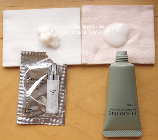 Albion INFINESSE PUMP MATRIX MILK is the quickest to be smooth