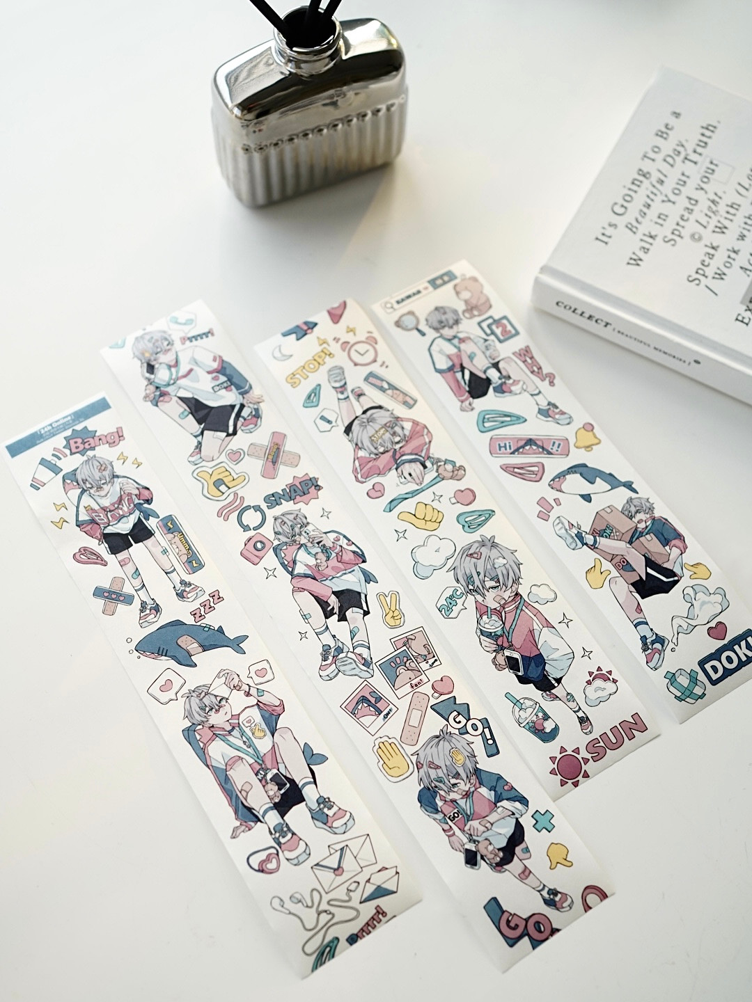 マスキングテープ 男の子7種各1ループ マスキングテープ 男の子7種各1