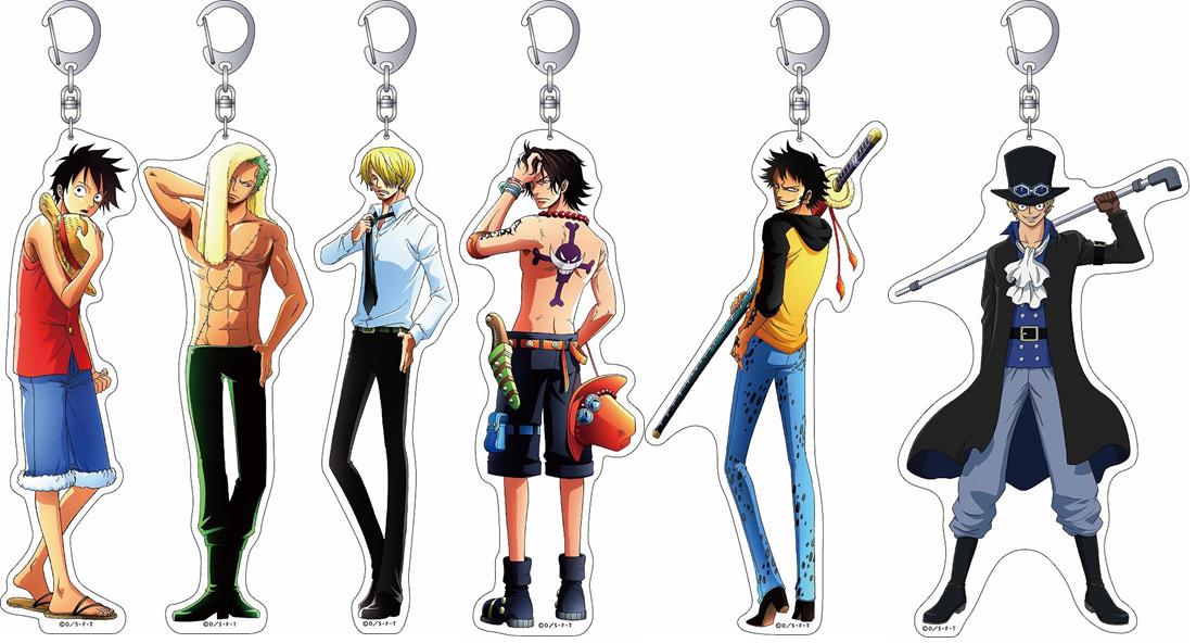 ワンピース 世界会議編 キーホルダー】ワンピース フィギュア