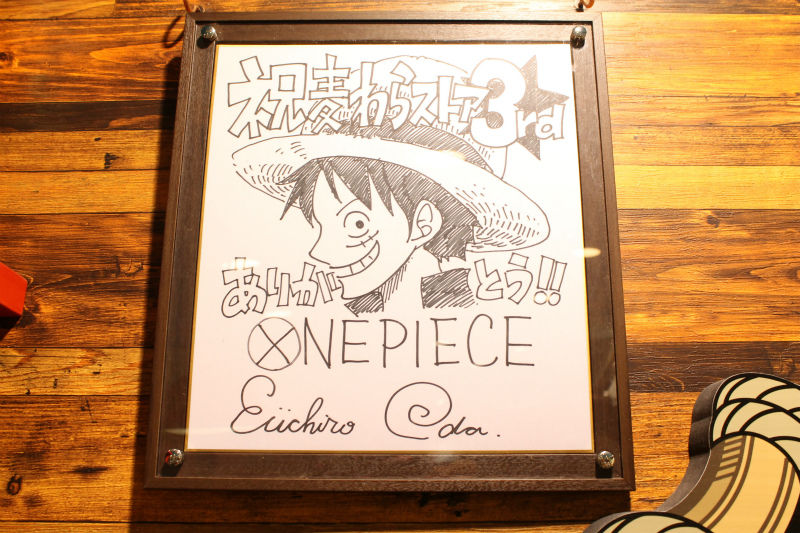 直筆イラスト】ONE PIECE ゾロ 尾田栄一郎 サイン色紙 本物 レア 直筆