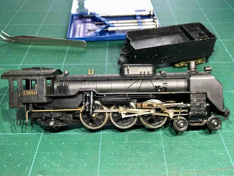 HO 蒸気機関車 カツミ ダイヤモンドシリーズ C59 鉄道模型