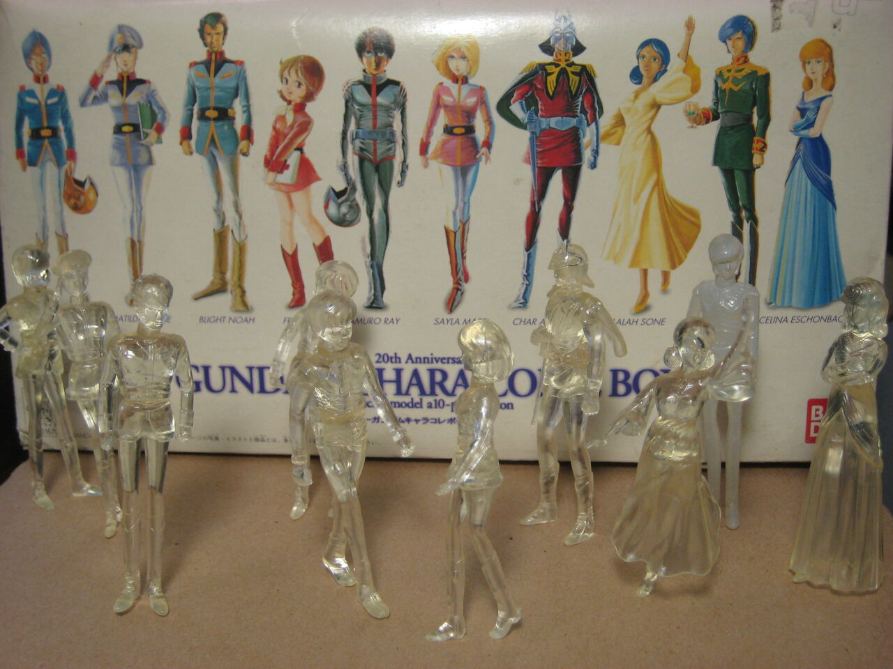 ガンダム キャラコレボックス（1/20) : 模型好きの御本尊たち