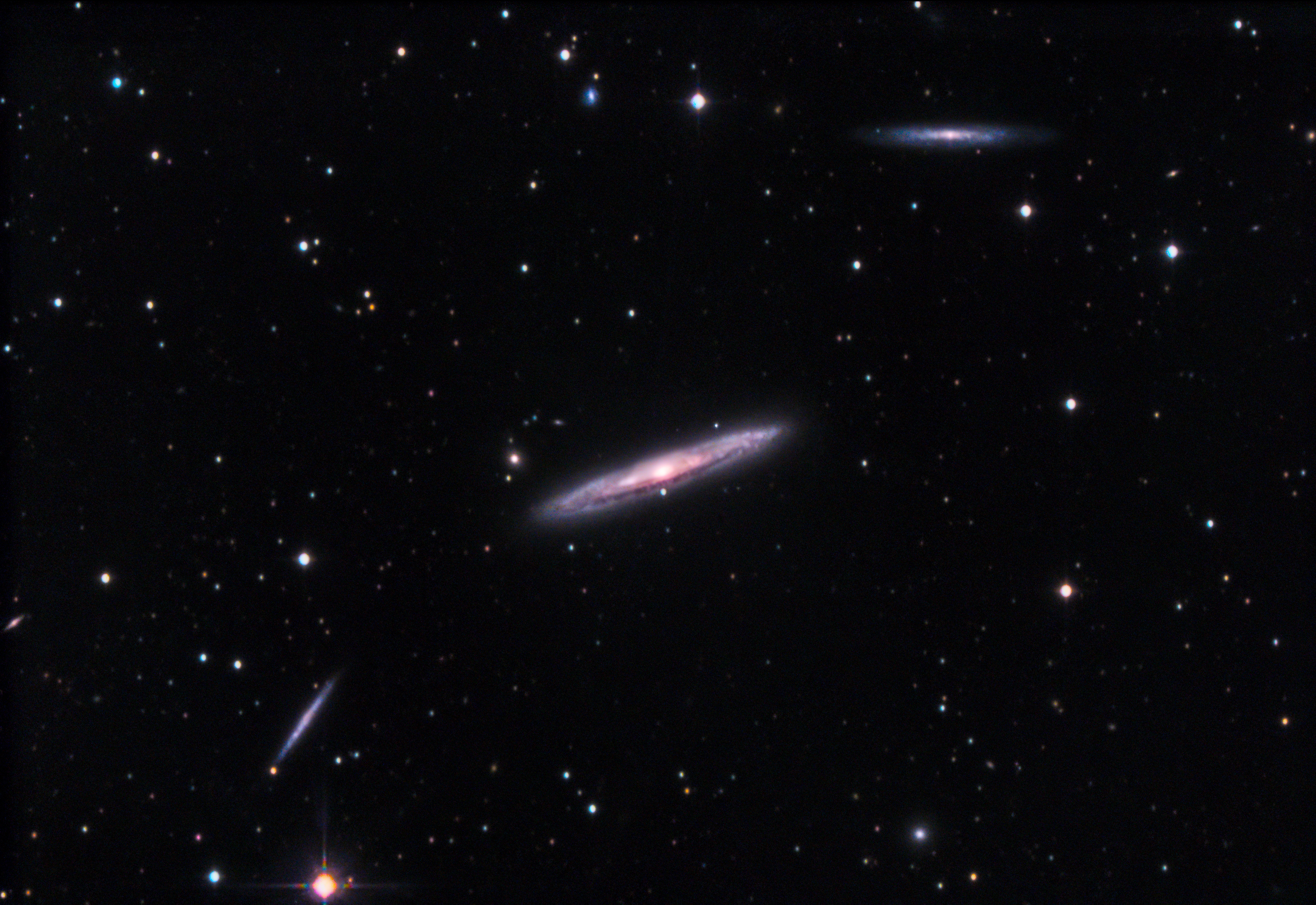 VISAC銀河計画(その1): NGC4216、NGC4206、NGC4222 : ほしぞloveログ