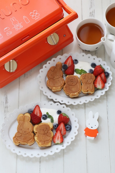 BRUNO miffy ホットサンドメーカー オレンジ BRUNO ミッフィー グリル