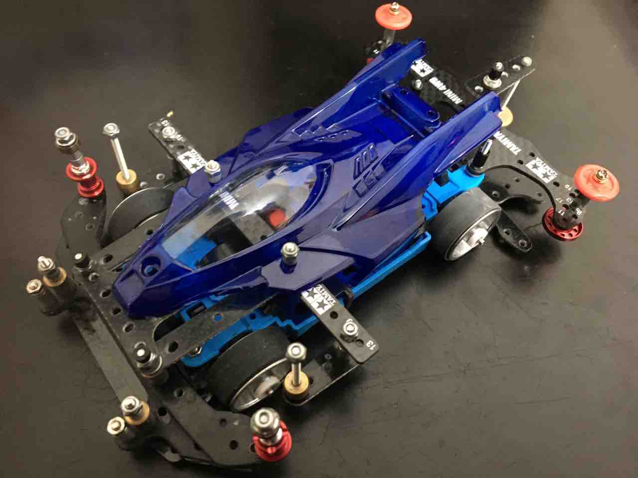 ミニ四駆】MAシャーシ＊ベルダーガ ＊カスタム完成品 ミニ四駆(その他) |