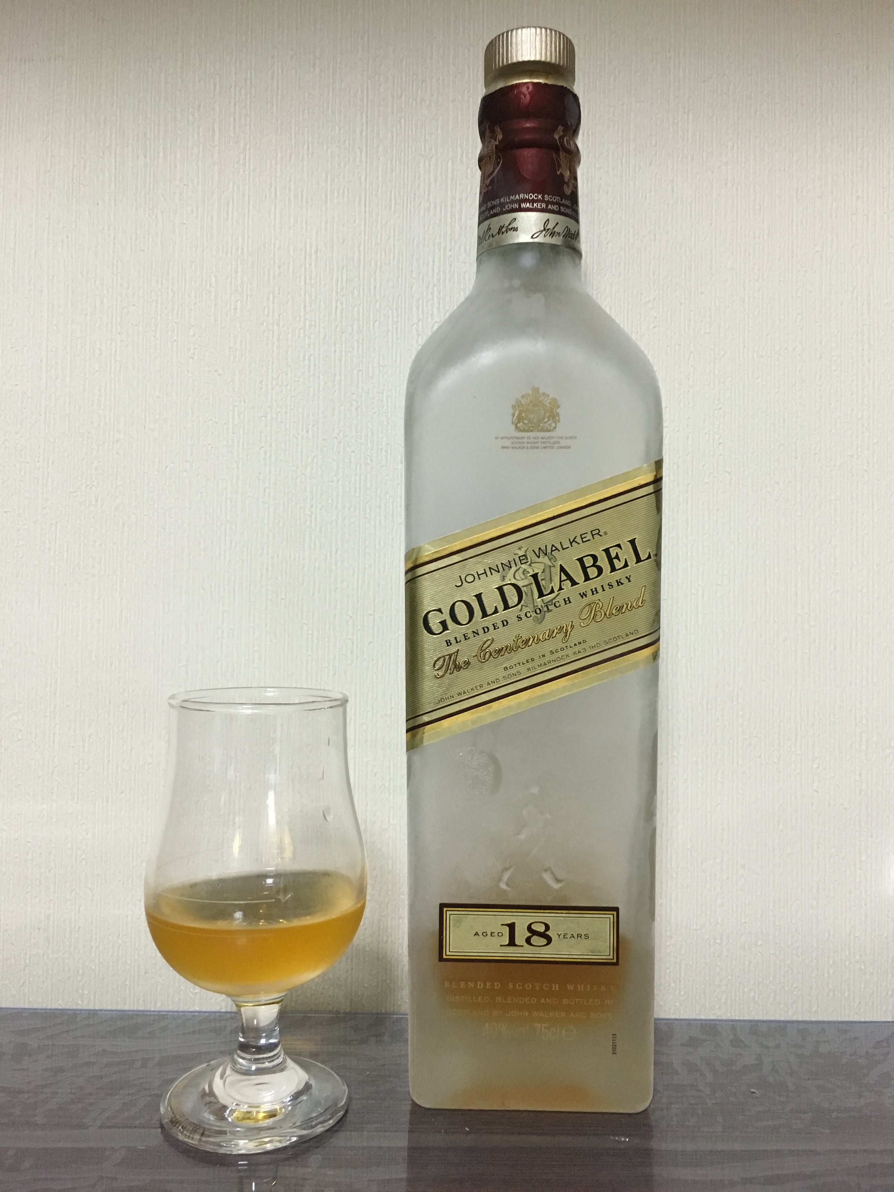 ジョニーウォーカー ゴールドラベル18年 : ポッキーの酒的備忘録