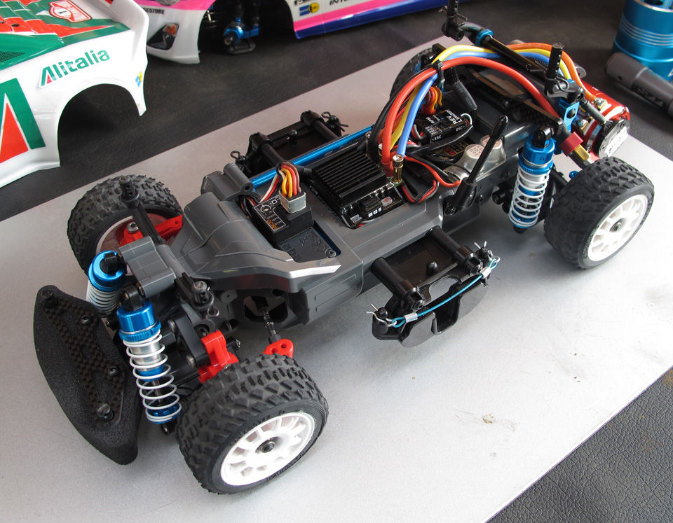 タミヤ MF-01X シャーシ他（ジャンク） タミヤ MF-01X シャーシ他