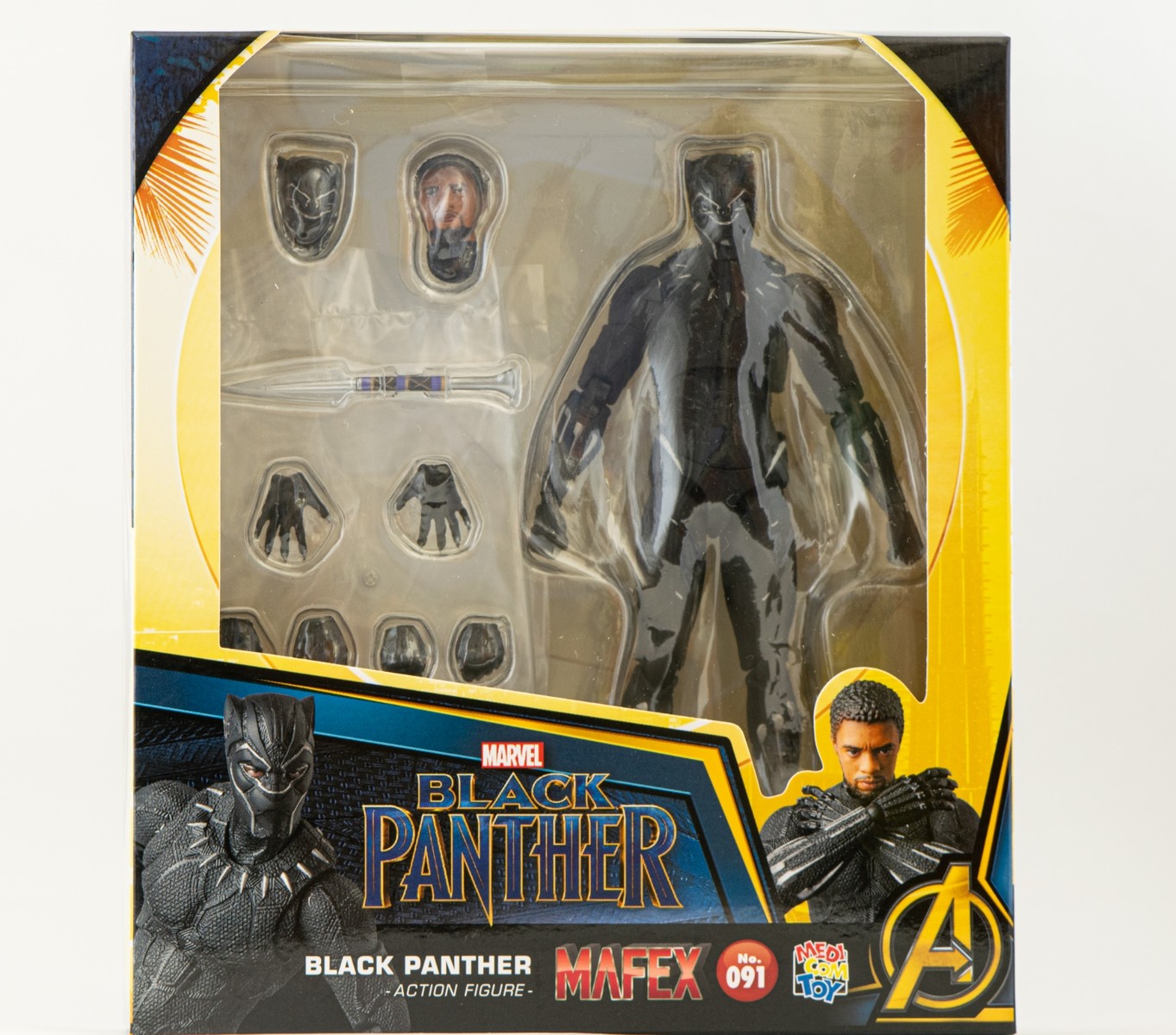 MAFEX BLACK PANTHER ブラックパンサー Ver.1.5 1.5でも納得の