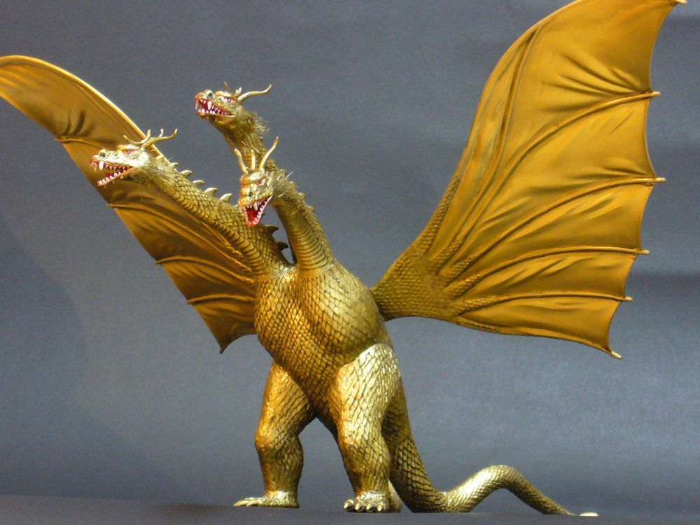 宇宙超怪獣 キングギドラ【The特撮Collection バンダイ】 : おもちゃの