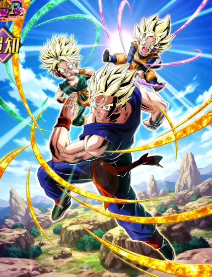 孫悟天 トランクス 孫悟飯 青年期 ゴテンクス パラレル セット