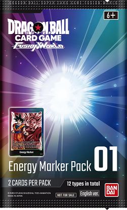 ドラゴンボール 海外 エナジーマーカー フルコンプ12種12枚 パラレル