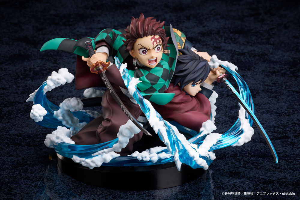 鬼滅の刃 アニプレックス オンラインくじ 炭治郎＆義勇ノンスケール