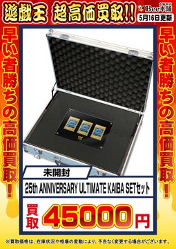 遊戯王 アルティメット海馬セット アタッシュケース シクブル無し 海馬