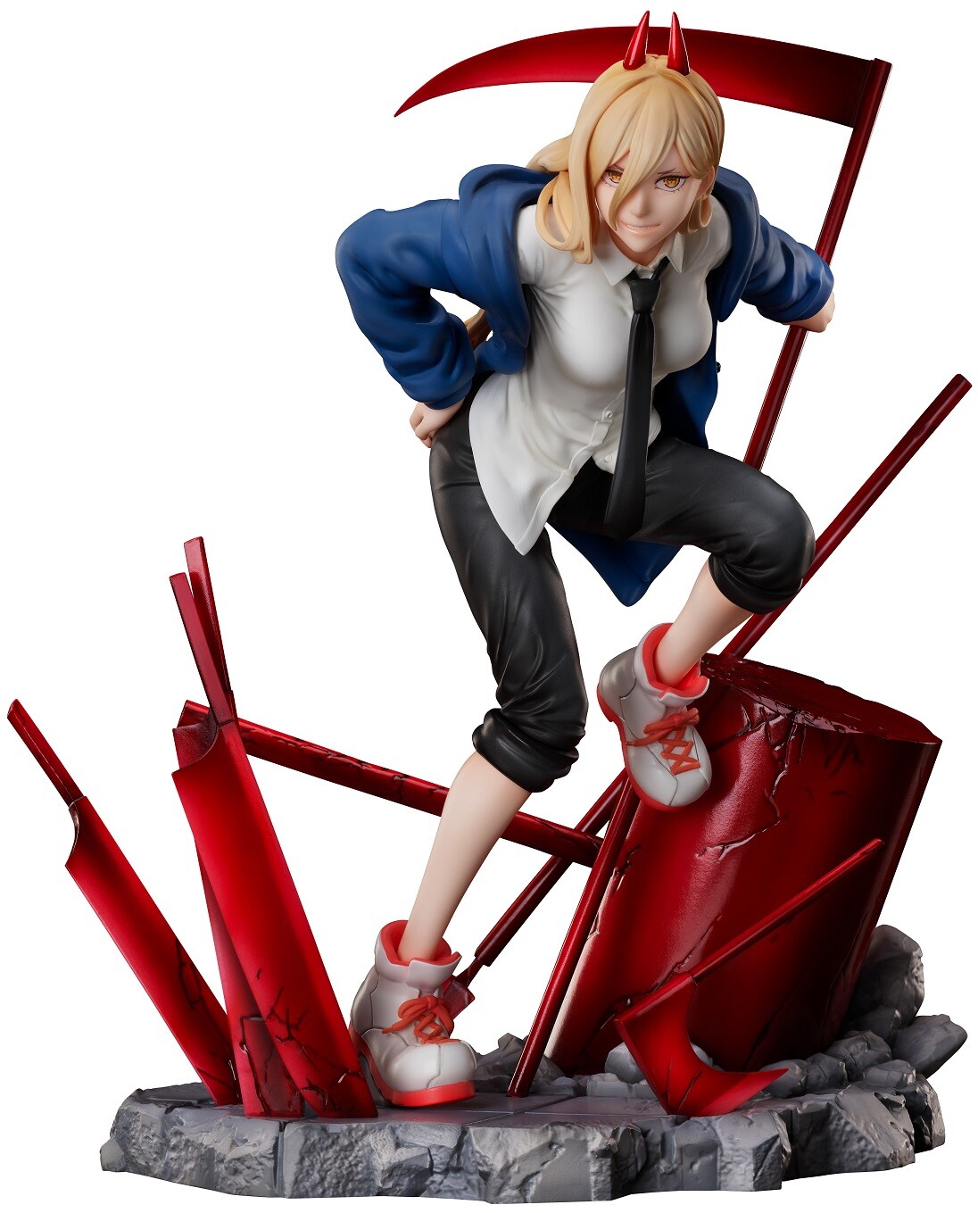 チェンソーマン 1/7スケールフィギュア『パワー』『ポチタ』【別角度