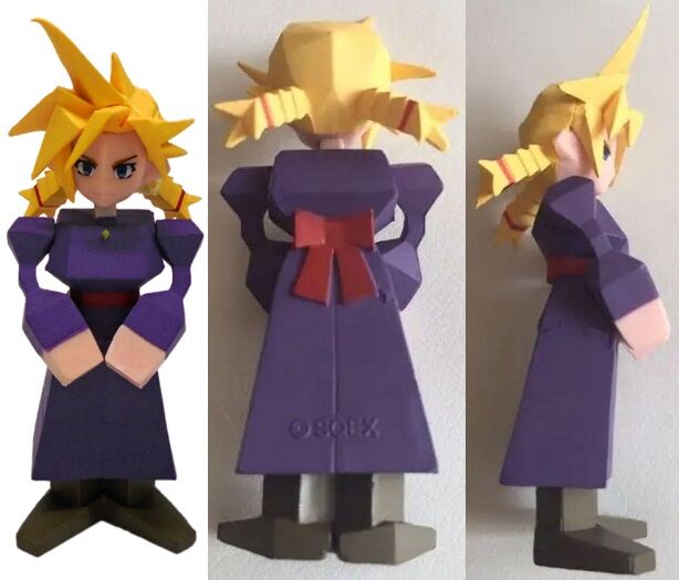 未開封】ファイナルファンタジー くじ シークレット 女装クラウド